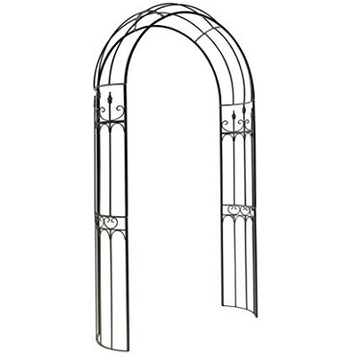 Dehner , Arco per Rose Alina, ca. 233 x 132 x 38 cm, Metallo, Nero Dehner , Arco per Rose Alina, ca. 233 x 132 x 38 cm, Metallo, Nero