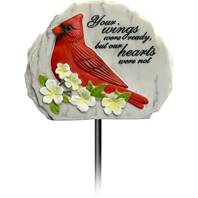 Spoontiques Decorazione da giardino Paletto da giardino Paletto decorativo per prato e cortile Altezza 71,1 cm Targa in resina resistente alle intemperie durevole per la decorazione della Spoontiques Decorazione da giardino Paletto da giardino Paletto decorativo per prato e cortile Altezza 71,1 cm Targa in resina resistente alle intemperie durevole per la decorazione della