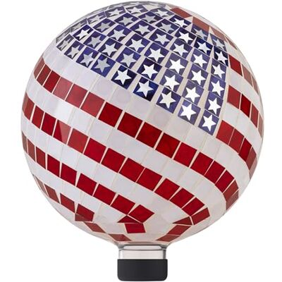 Alpine Mosaico Bandiera Americana, con Sfera di 25,4 cm Alpine Mosaico Bandiera Americana, con Sfera di 25,4 cm