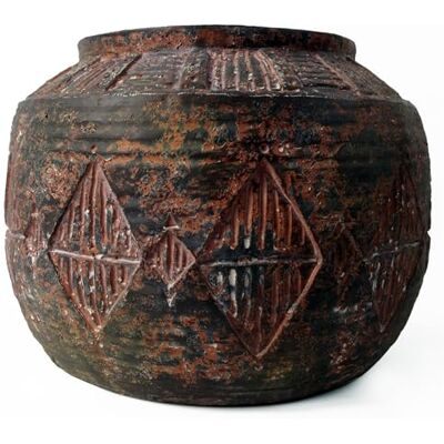 Leaf Modello 27cm x 36cm Aztec Diamond Grande Vaso - Vaso Leaf Modello 27cm x 36cm Aztec Diamond Grande Vaso - Vaso