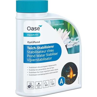 Oase 50557 AquaActiv Optipond 500 ml, Grigio Oase 50557 AquaActiv Optipond 500 ml, Grigio