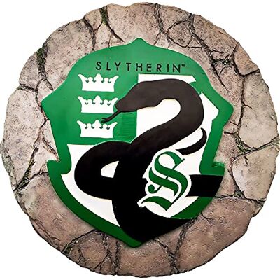 Spoontiques Decorazione da giardino Pietra miliare di Harry Potter Serpeverde Pietra decorativa per giardino Spoontiques Decorazione da giardino Pietra miliare di Harry Potter Serpeverde Pietra decorativa per giardino