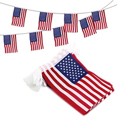 Anley USA Guidone Americano Banner, Eventi Patriottici 4 luglio Giorno dell'Indipendenza Decorazione Bar Dello Sport 33 piedi 38 bandiere Anley USA Guidone Americano Banner, Eventi Patriottici 4 luglio Giorno dell'Indipendenza Decorazione Bar Dello Sport 33 piedi 38 bandiere