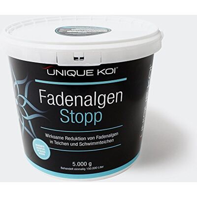 SunSun Unique Koi Prodotto per bloccare Le alghe filamentose 5000 g per 150.000 l Acqua dello Stagno SunSun Unique Koi Prodotto per bloccare Le alghe filamentose 5000 g per 150.000 l Acqua dello Stagno
