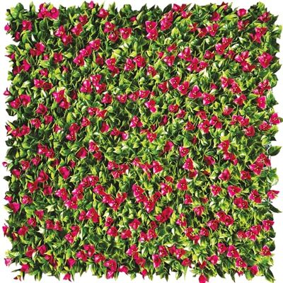 TENAX Divy Panel Bouganville Siepe Artificiale Modulare 100x100 cm TENAX Divy Panel Bouganville Siepe Artificiale Modulare 100x100 cm