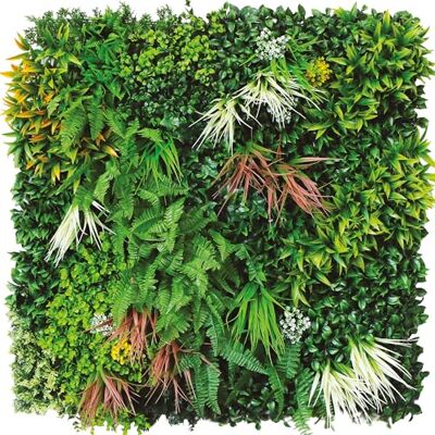 TENAX Divy Panel Jungle Siepe Artificiale Modulare Giungla 100x100 cm TENAX Divy Panel Jungle Siepe Artificiale Modulare Giungla 100x100 cm