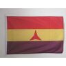 AZ FLAG BANDIERA NAVALE REPUBBLICA SPAGNOLA BRIGATE INTERNAZIONALI 45x30cm BANDIERA MARITIMA SPAGNA REPUBBLICANA 30 x 45 cm speciale nautismo