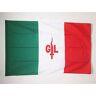 AZ FLAG Bandiera Giustizia E libertà 90x60cm Bandiera Colonna Italiana 60 x 90 cm Foro per Asta