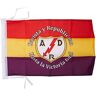 AZ FLAG Bandiere di Rayo Vallecano, Repubblicano Spagnolo, con Corde, Multicolore, 45 x 30 cm