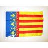 AZ FLAG Bandiera COMUNITÀ VALENCIANA 45x30cm BANDIERINA COMUNIDAD VALENCIANA in Spagna 30 x 45 cm cordicelle