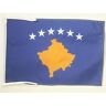 AZ FLAG BANDIERA KOSOVO 45x30cm BANDIERINA KOSOVARA 30 x 45 cm cordicelle