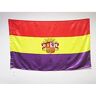 AZ FLAG Bandiera Repubblica Spagnola con Stemma 150x90cm Raso Bandiera Spagna REPUBBLICANA 90 x 150 cm Foro per Asta