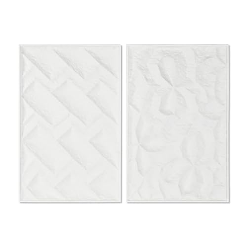 Home ESPRIT Quadro Moderno con Rilievo 58,5 x 4 x 92,5 cm (2 Pezzi)