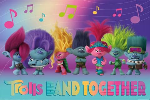 empireposter Trolls – Band Together – Perfect Harmony – Poster Film Poster Stampa – Dimensioni 91,5 x 61 cm
