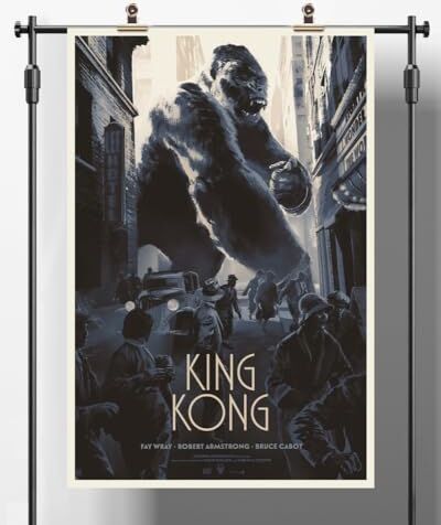 PLAKAT Poster King Kong Edizione Limitata (serigrafia)