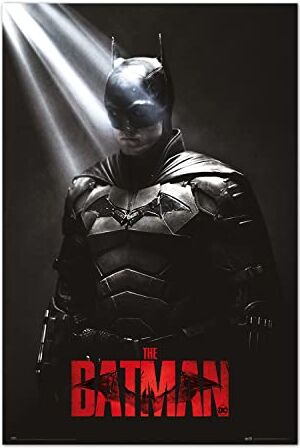 Grupo Erik : Poster The Batman I Am The Shadow   Poster da parete DC Comics, The Batman, 61x91,5cm, carta lucida   Poster da muro, incorniciabile   Poster Comics, Poster Supereroi, Poster Batman