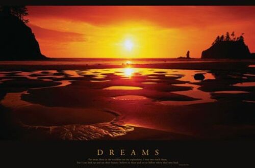 1art1 Empire  Poster con Motivo Dreams, 91,5 x 61 cm