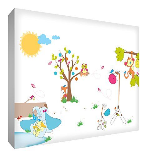 Little Helper Feel Good Art Quadro da parete, in tela resistente, motivo: Animali, 91 x 60 cm