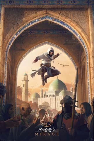 empireposter Poster con stampa Assassins Creed Key Art Mirage Games Maxi poster, dimensioni 61 x 91,5 cm