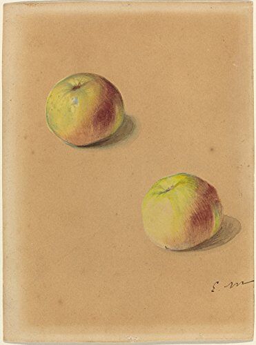 Spiffing Prints Edouard Manet Two Apples Large Semi Gloss Print