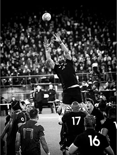 Artery8 Coleman Rugby Line Out New Zealand Photo Unframed Wall Art Print Poster Home Decor Premium Nuova Zelanda Fotografia Parete Manifesto Casa