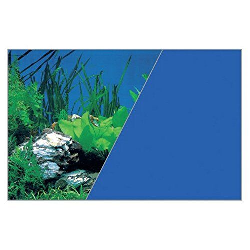 Zolux Sfondo rotolo decorativo roccia/blu cm. 60 x 15 Accessori per acquari