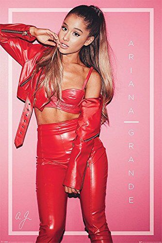 empireposter Ariana Grande-Red-Poster di Musica Pop-Dimensioni 61 x 91,5 cm, Carta, Colorato, 91.5 x 61 x 0.14 cm