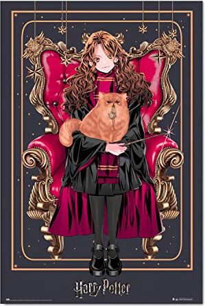 Grupo Erik : Poster Harry Potter Wizard Dynasty Hermione Grange   Poster da parete Harry Potter, 61x91,5cm, carta lucida   Poster Harry Potter, Poster HP, Harry Potter Gadget