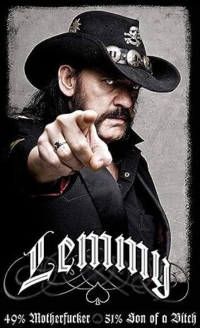 EuroPosters 1art1 Poster "Lemmy Kilmister", 61 x 91,5 cm