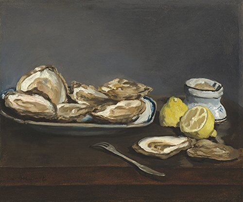 Spiffing Prints Edouard Manet Oysters Medium Matte Print