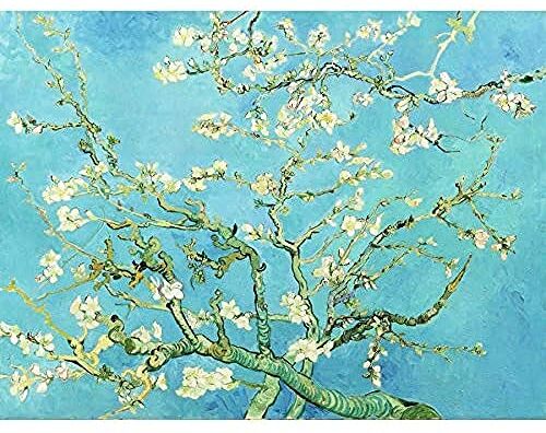 Wee Blue Coo Van Gogh Branches With Almond Blossom 1890 Unframed Art Print Poster Wall Decor 12x16 inch Fiorire Manifesto Parete