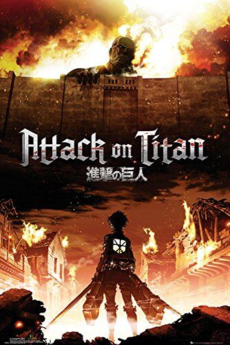 empireposter Empire, Poster di Attack on Titan, Multicolore (Bunt), 61 x 91,5 cm