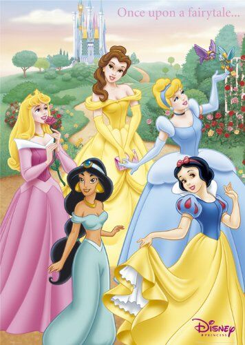 empireposter Empire  Disney Princess, Cinema Film Poster Circa 91.5 x 61 cm