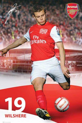 empireposter Empire 401.496 Calcio Arsenal Wilshere 11/12 Poster 61 x 91.5 cm