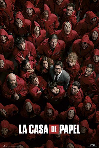 Grupo Erik , Poster La Casa di Carta Guerra Poster ufficiale La Casa De Papel, Poster Netflix, Merchandising ufficiale