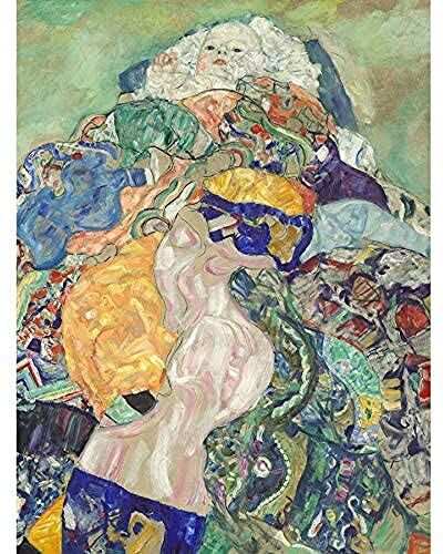 Wee Blue Coo Klimt Baby 1917 Unframed Art Print Poster Wall Decor 12x16 inch Bambino Manifesto Parete