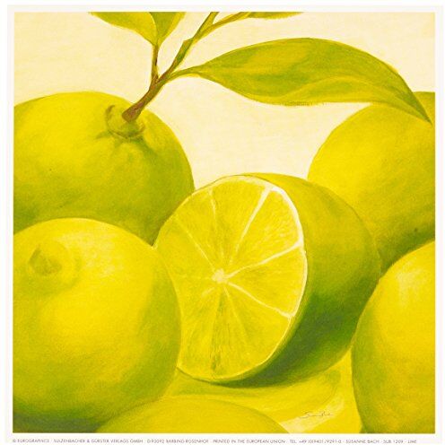 EuroGraphics Stampa Artistica Lime di Susanne Bach, 18x18 cm