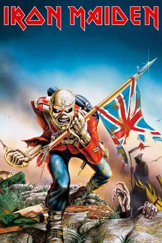 Empire 335 623 Iron Maiden Trooper Musica Hard Rock Poster 61 x 91.5 cm