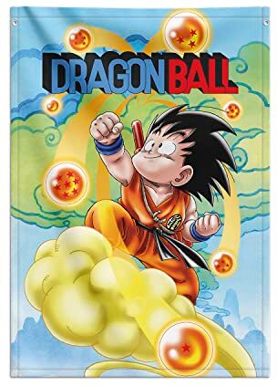 Grupo Erik : Wall Scroll Anime Dragon Ball Goku   Poster tela da parete anime, 70 x 100 cm, resistente e facile da appendere Poster Tela Anime, stampa su tela anime, wall art decor