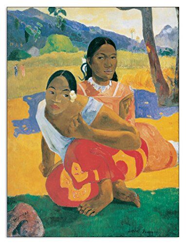 Artopweb Pannelli Decorativi Gauguin When Will You Marry Quadro, Legno, Multicolore, 60x1.8x80 cm, 2046 unità