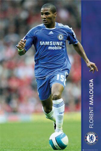 1art1 Empire  Calcio Malouda Chelsea Calcio Poster di Pressione 61 x 91,5 cm