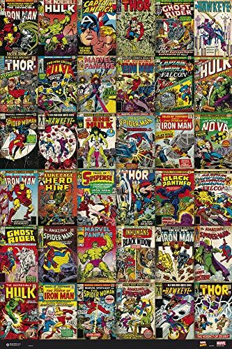 empireposter Marvel Comics Classic Covers Poster con stampa dimensioni 61 x 91,5 cm