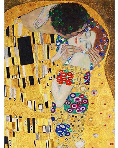 Wee Blue Coo Klimt The Kiss Unframed Wall Art Print Poster Home Decor Premium Parete Manifesto Casa