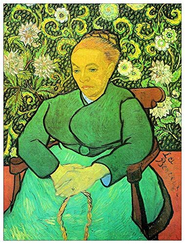 ArtPlaza Van Gogh Vincent La Berceuse (Augustine Roulin) Decorative Panel, Wood MDF, Multicolour, 90x120 Cm