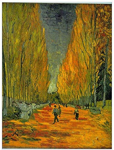 ArtPlaza Van Gogh Vincent Alyscamps Decorative Panel, Wood MDF, Multicolour, 60x80 Cm