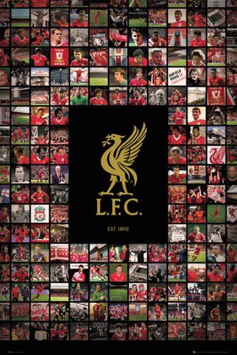 empireposter Empire Merchandising 653.017 Liverpool Calcio Compilation Soccer Mini Formato Poster Stampa 61 x 91.5 cm