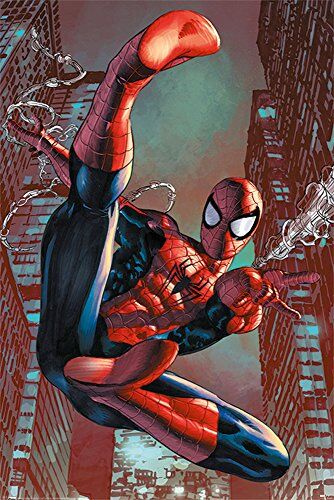 empireposter Poster con Stampa di Spiderman, 61 x 91,5 cm, Carta, Colorato, 91.5 x 61 x 0.14 cm