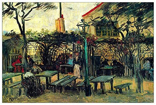 ArtPlaza Van Gogh Vincent Terrace of a Cafe Decorative Panel, Wood MDF, Multicolour, 135x90 Cm