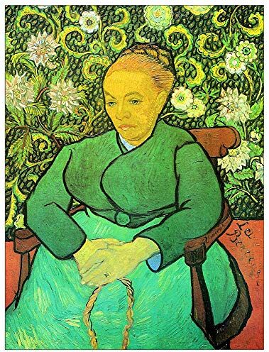 ArtPlaza Van Gogh Vincent La Berceuse (Augustine Roulin) Decorative Panel, Wood MDF, Multicolour, 60x80 Cm