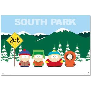 Grupo Erik : poster South Park, 61 x 91,5 cm, Poster da muro lucido e incorniciabile Grupo Erik : poster South Park, 61 x 91,5 cm, Poster da muro lucido e incorniciabile